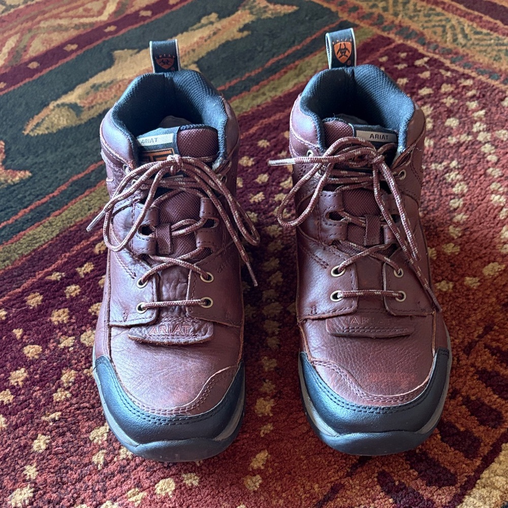 Ariat Women's Dark Brown Lace Up Boots
